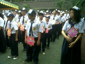 Masa Orientasi Siswa di SMP Labschool Jakarta